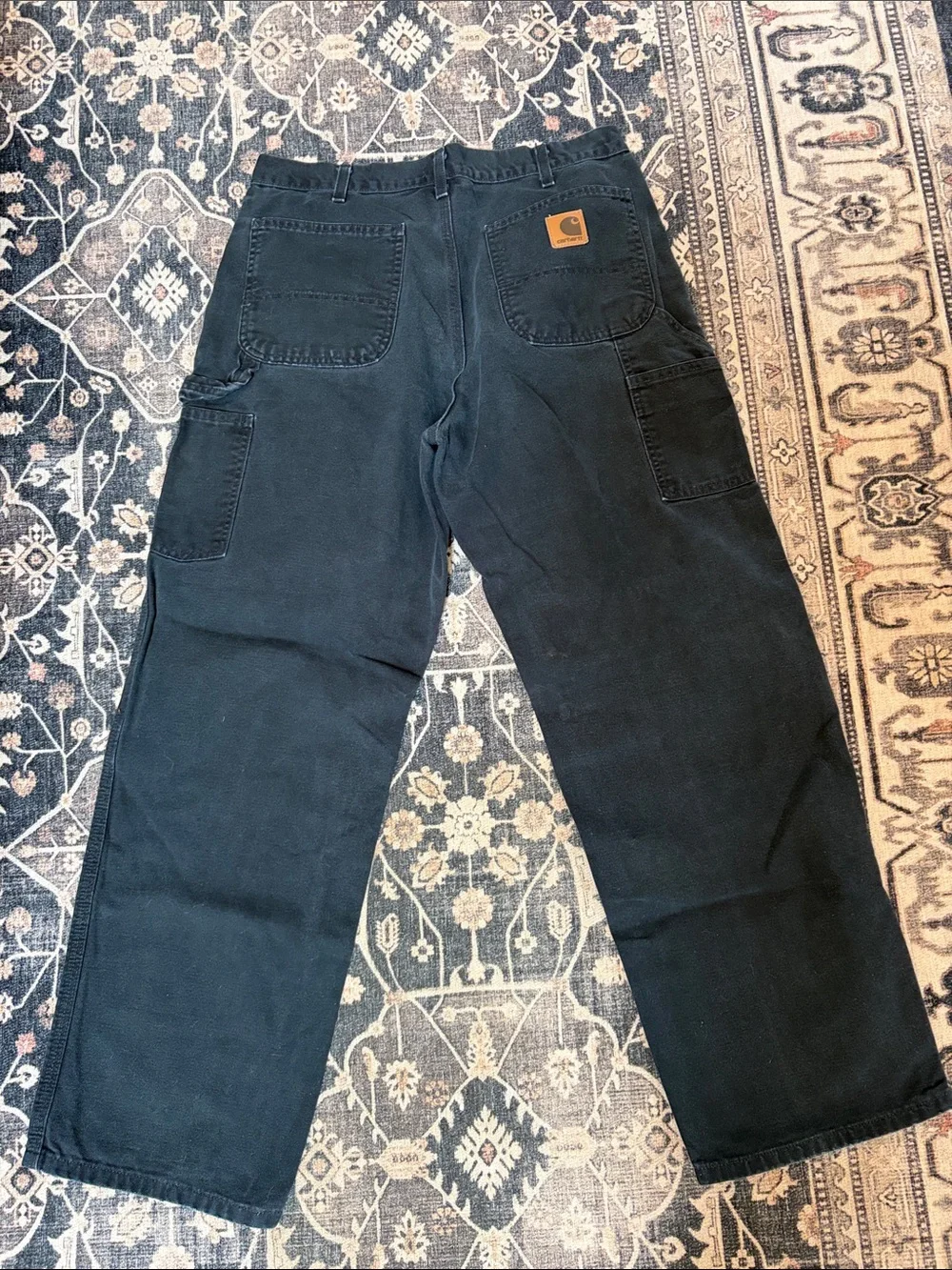 Carhartt Men's black Straight-Leg Jeans